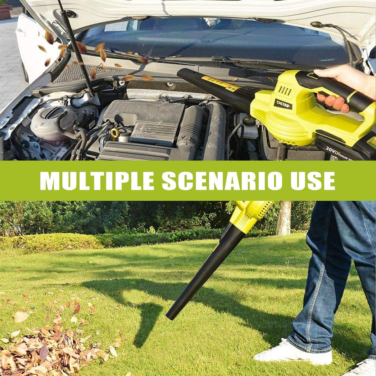Cordless Leaf Blower with Battery P107