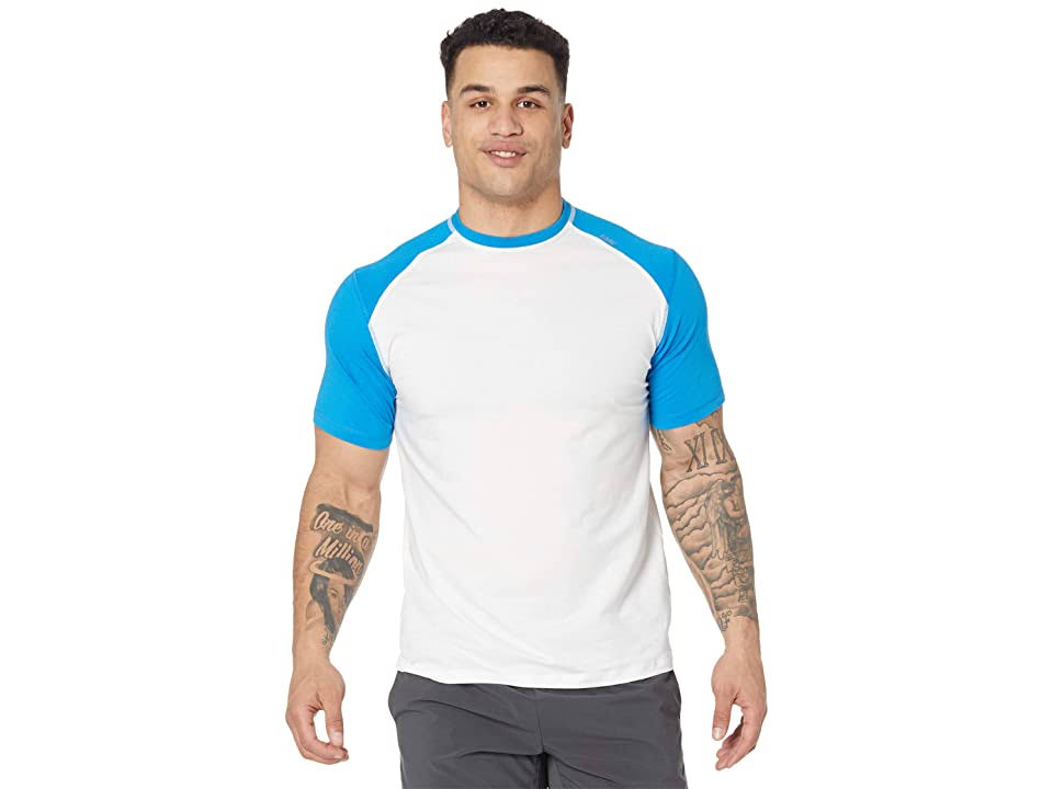 White Blue Fitness T-Shirt U93699