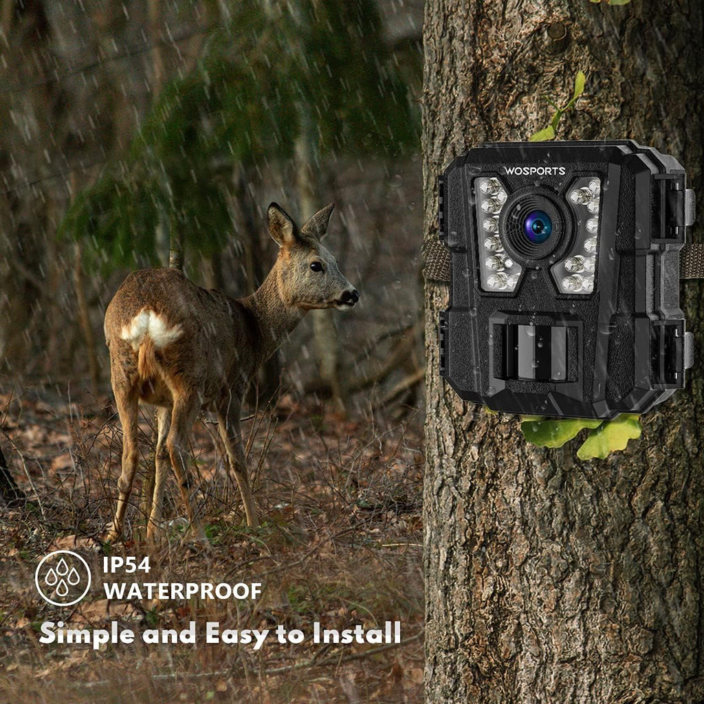 2 Pack Mini Trail Camera 1080P Waterproof N214149