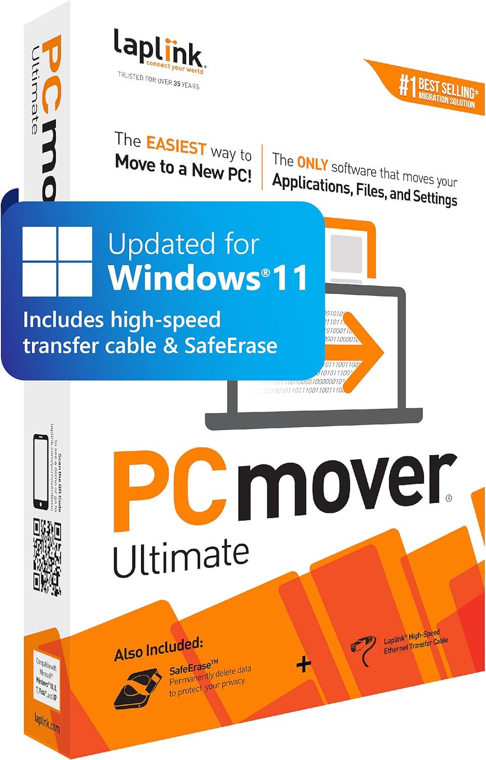 PCmover Ultimate 11 with SuperSpeed USB 3.0 Cable Y724821
