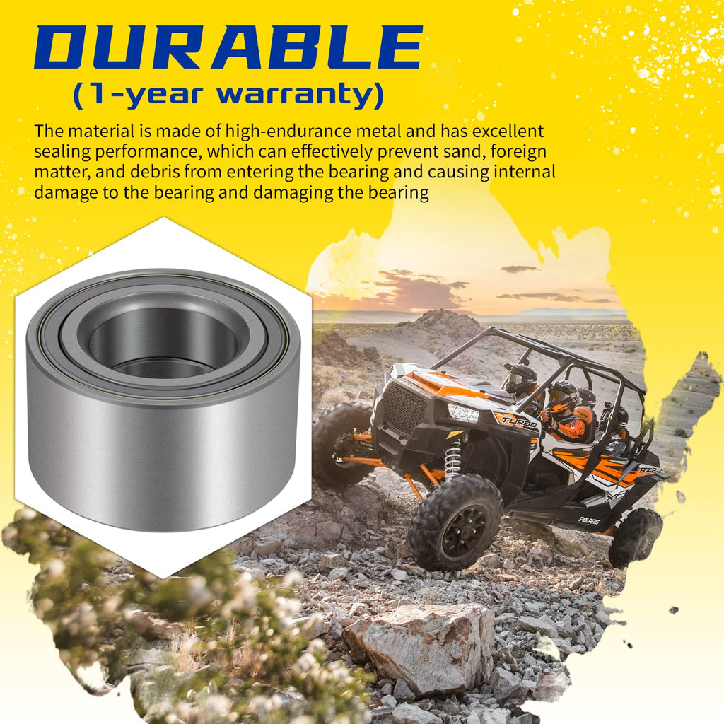 4 Pack Front and Rear Wheel Bearings M308