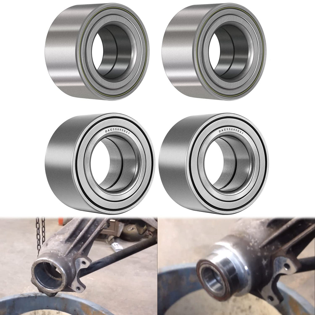 4 Pack Front and Rear Wheel Bearings M308