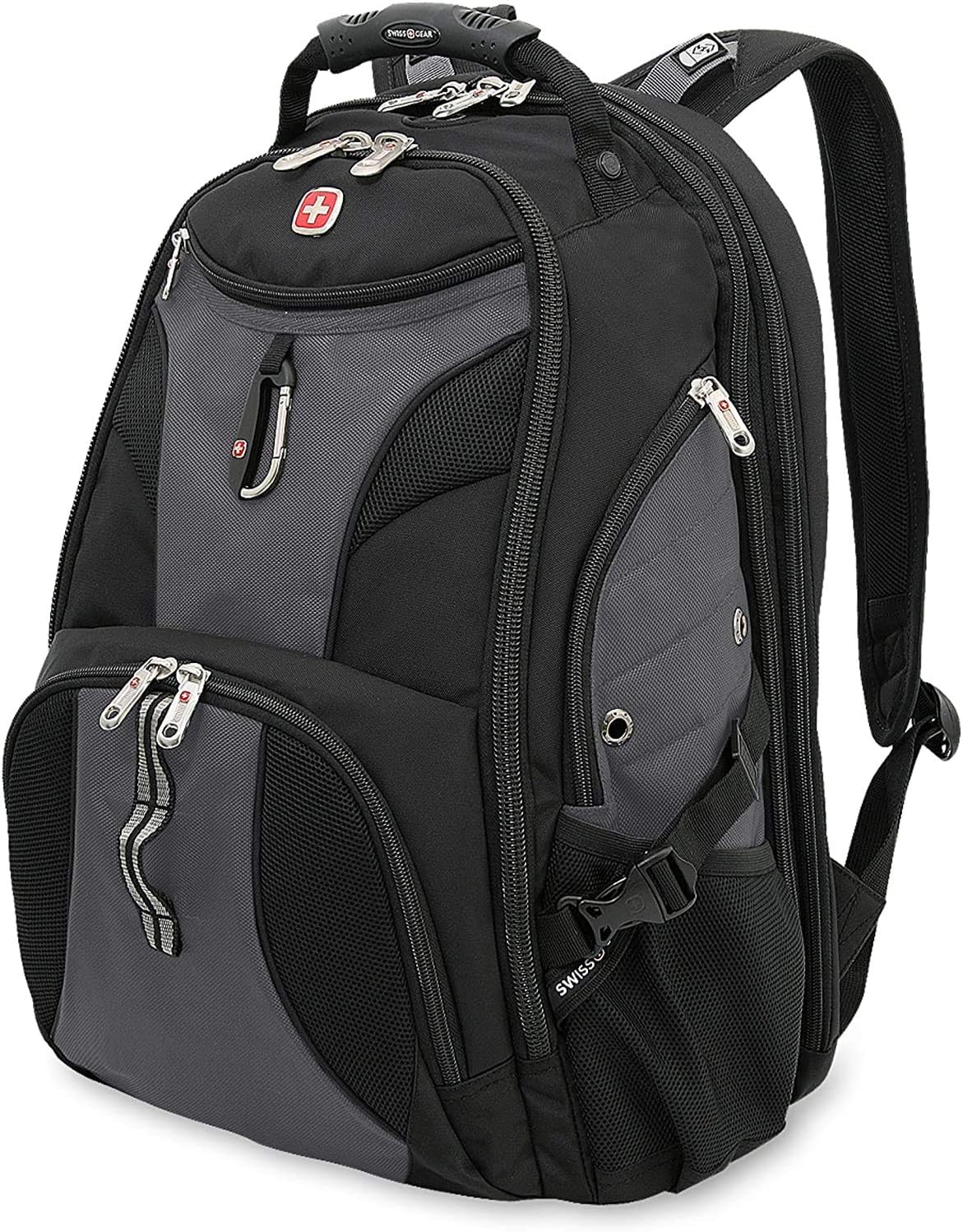 Black/Red 17-Inch Laptop Backpack C1242