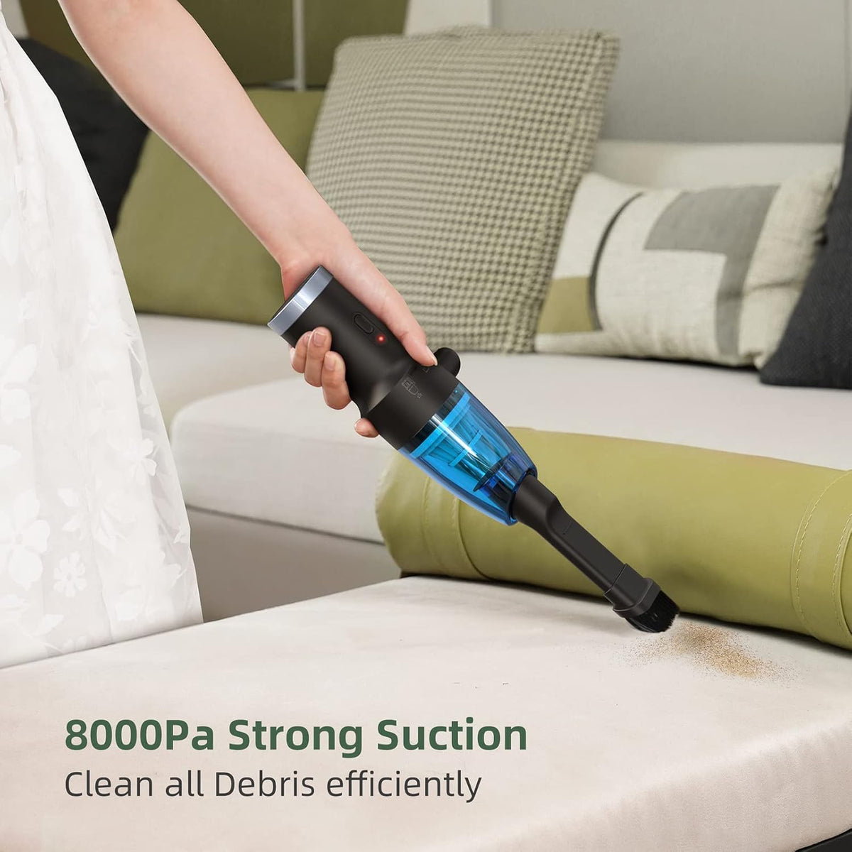 Portable Handheld Air Duster 60000RPM Rechargeable 6000mAh W226808