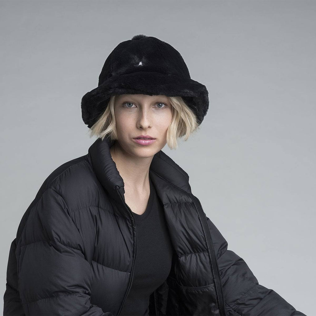 Faux Fur Casual Bucket Hat R331067