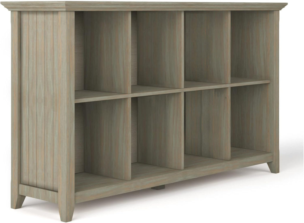 Solid Wood 8 Cube Storage Sofa Table P9331
