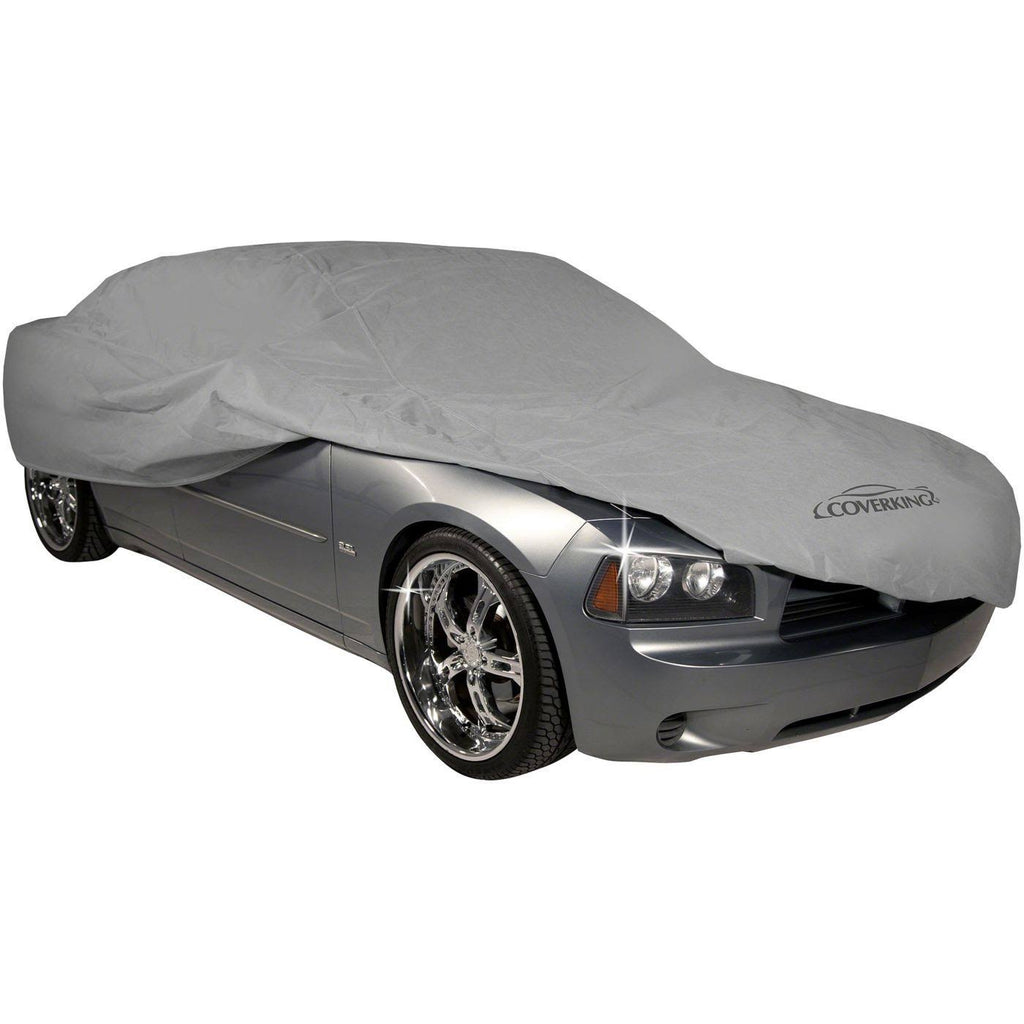 Universal Car Cover Fits Sedans Up to 13 ft 1 in Gray F2794