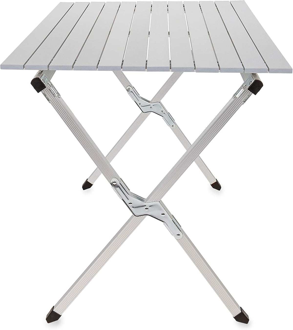 Aluminum Roll-Up Campsite Table with Carrying Bag J185832