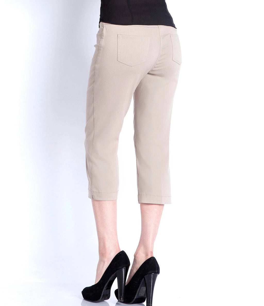 Pull-On Capri Pants Denim N62998