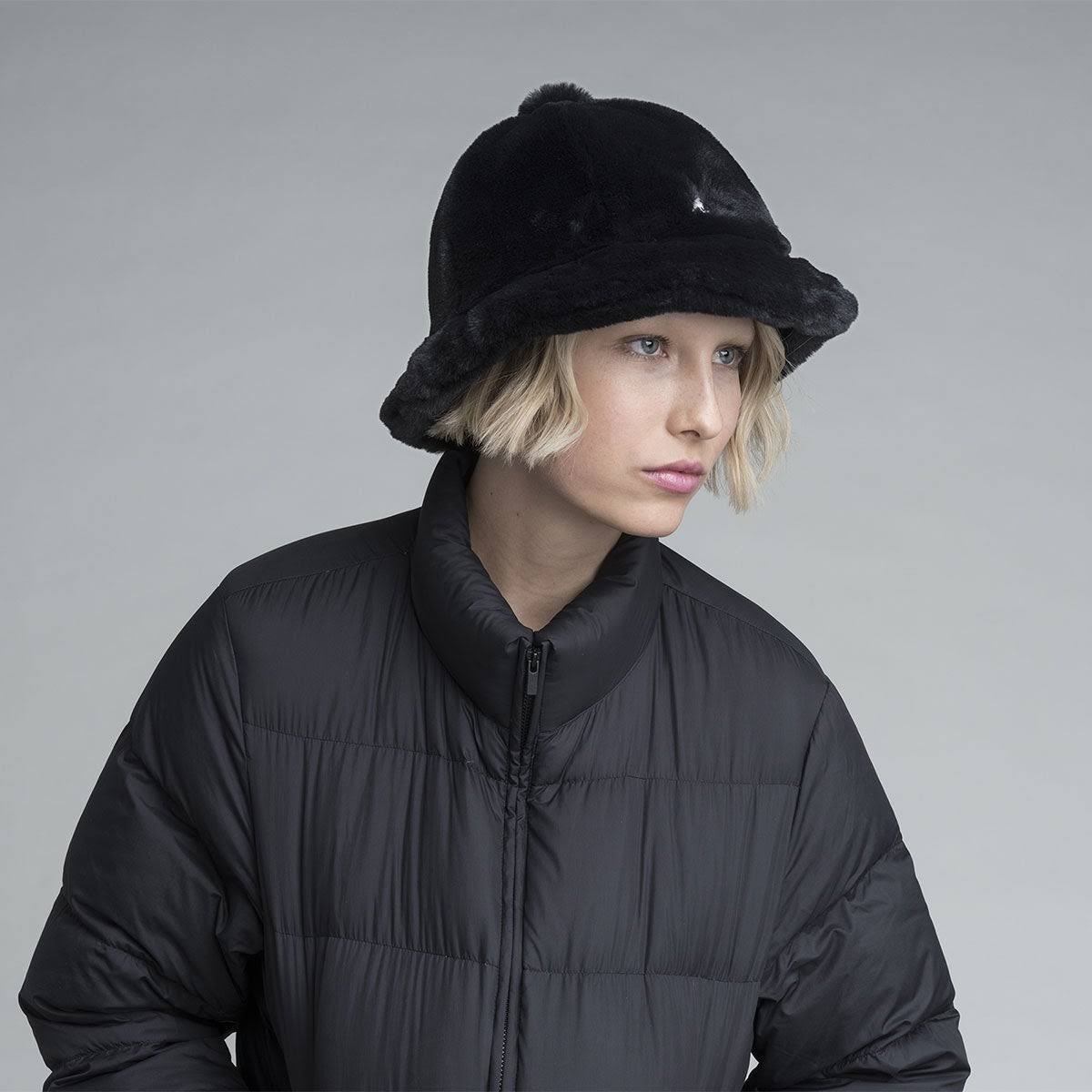 Faux Fur Casual Bucket Hat R331067