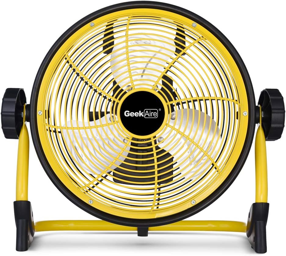 10'' Rechargeable High Velocity Floor Fan R952