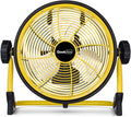 10'' Rechargeable High Velocity Floor Fan R952