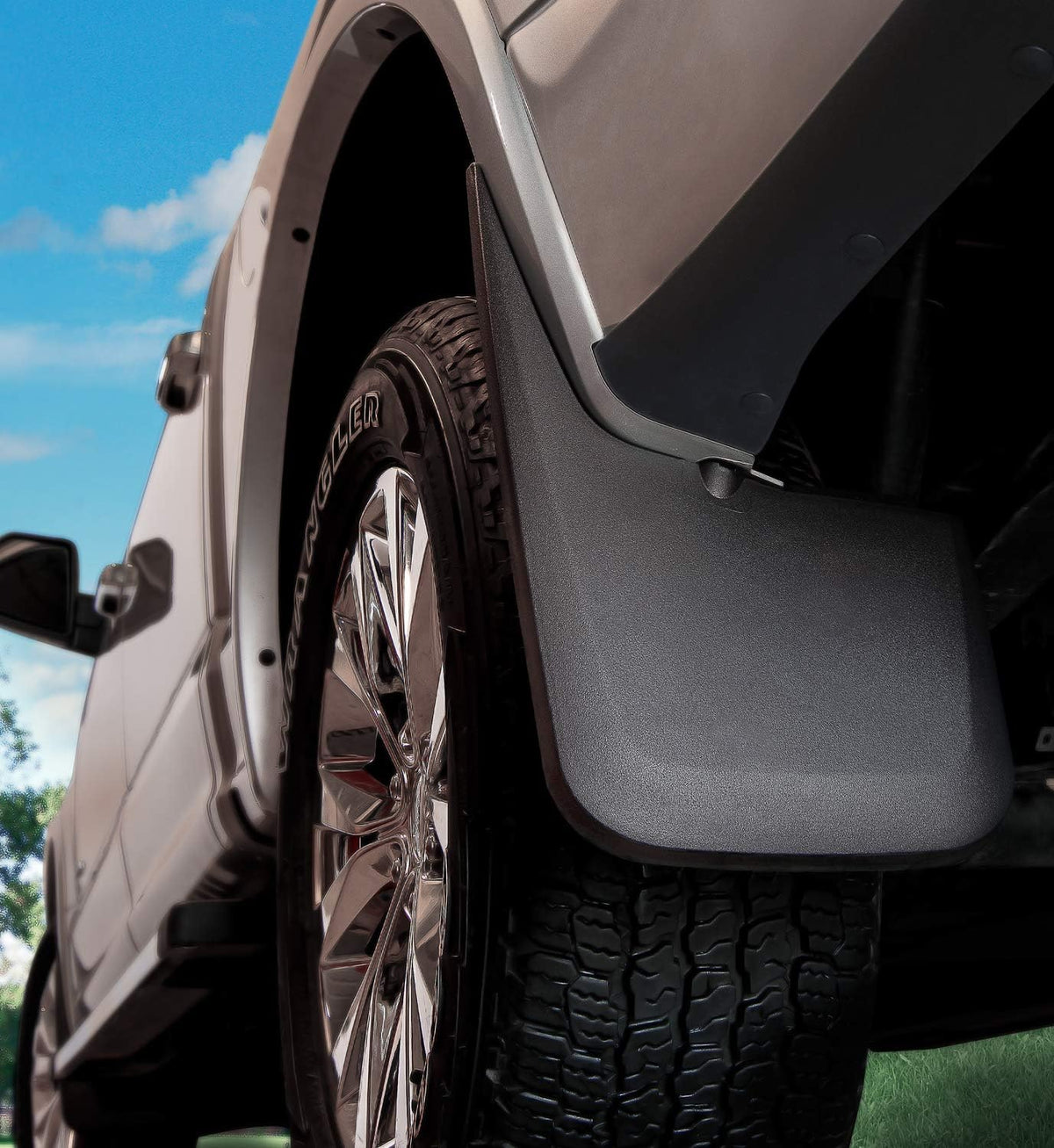 Black Front Mud Guards 2 Pcs A25297