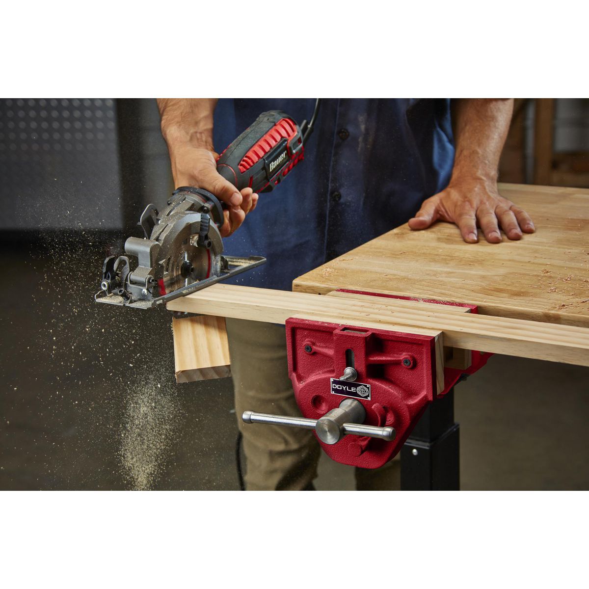 7 in. Carpenters Vise J436488