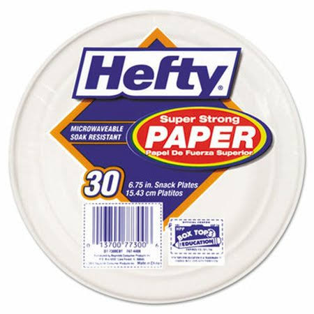 Paper Dinnerware 6 3 4 Plate Bagasse 30 /pack J719343
