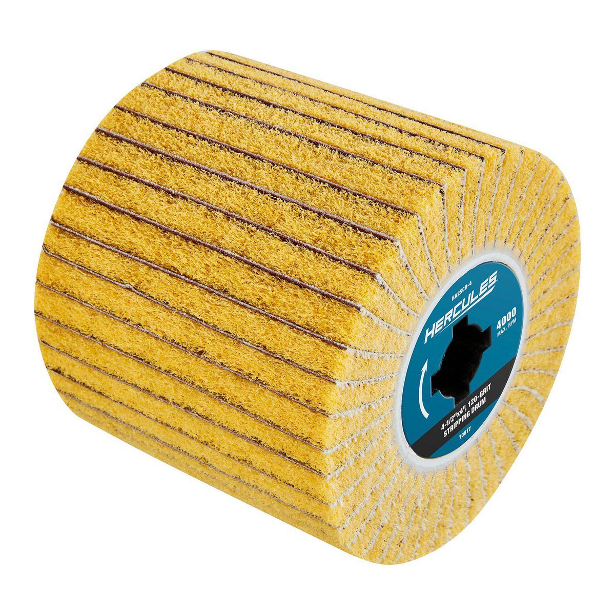 4-1/2 in. x 4 in. x 3/4 in. 120-Grit Interleaved Stripping Drum H795