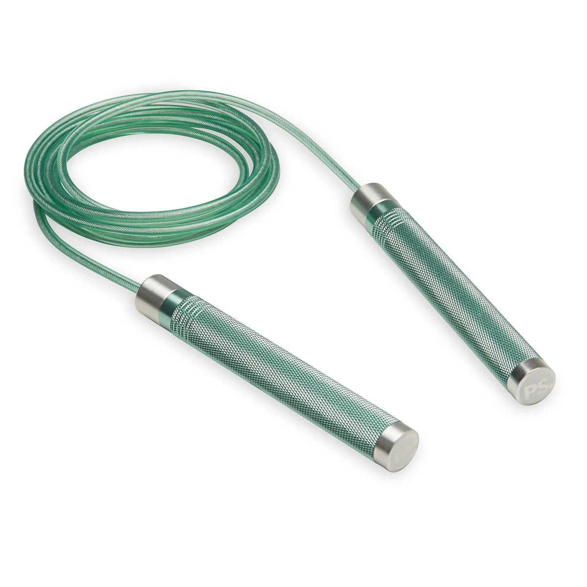 Green Adjustable Cable Jump Rope V6151
