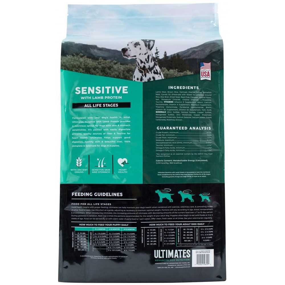 Sensitive Lamb Protein Dry Dog Food H5843
