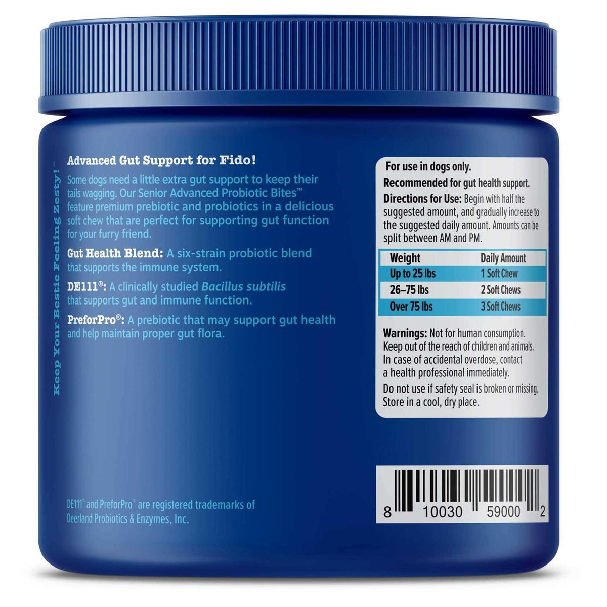 Probiotic Bites for Dogs S5461