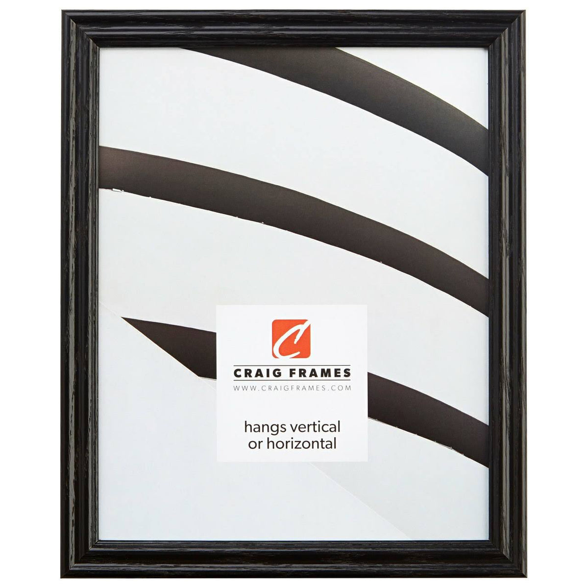 Black 3 x 16 inch Hardwood Picture Frame N49877