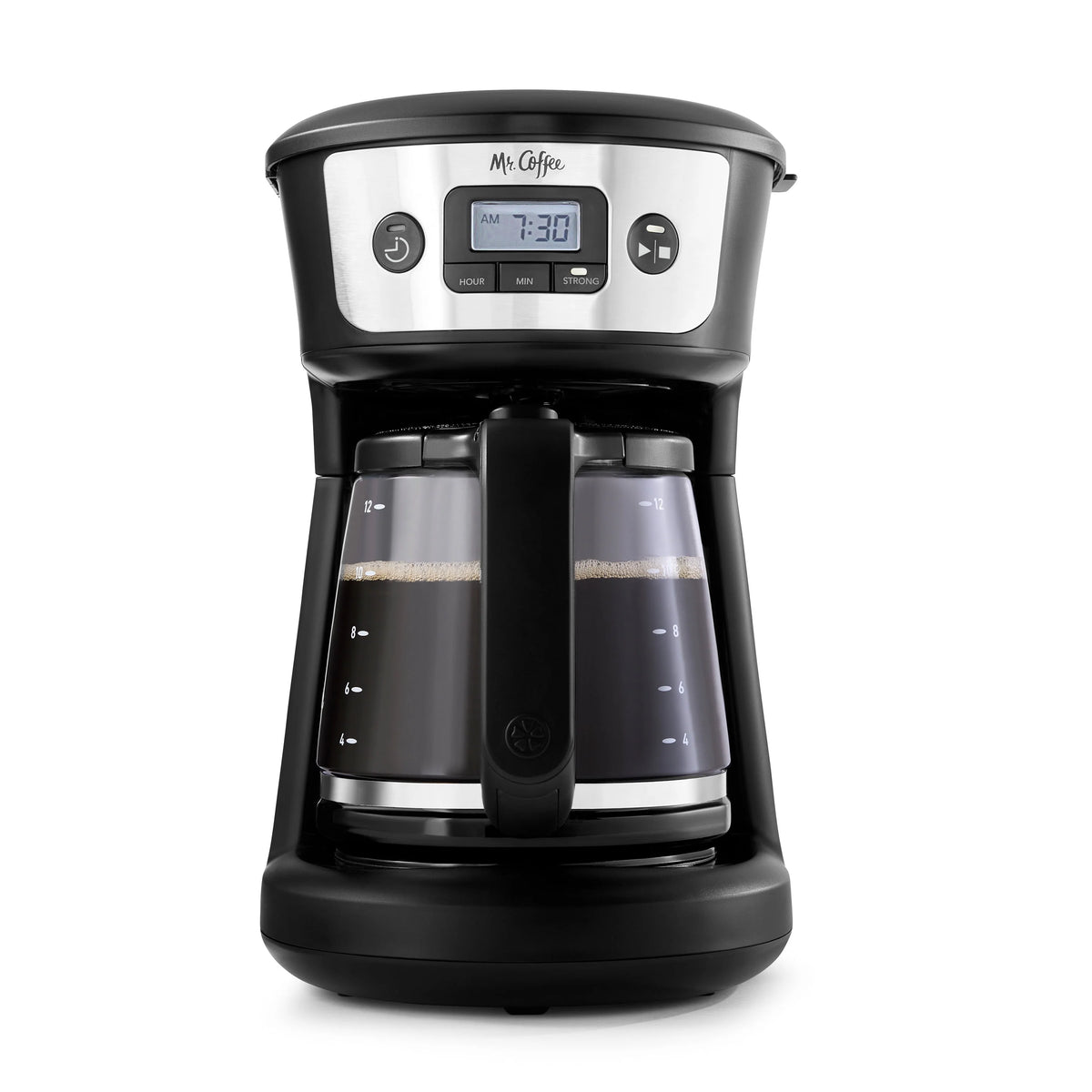 12-Cup Programmable Coffee Maker Stainless Steel F846310