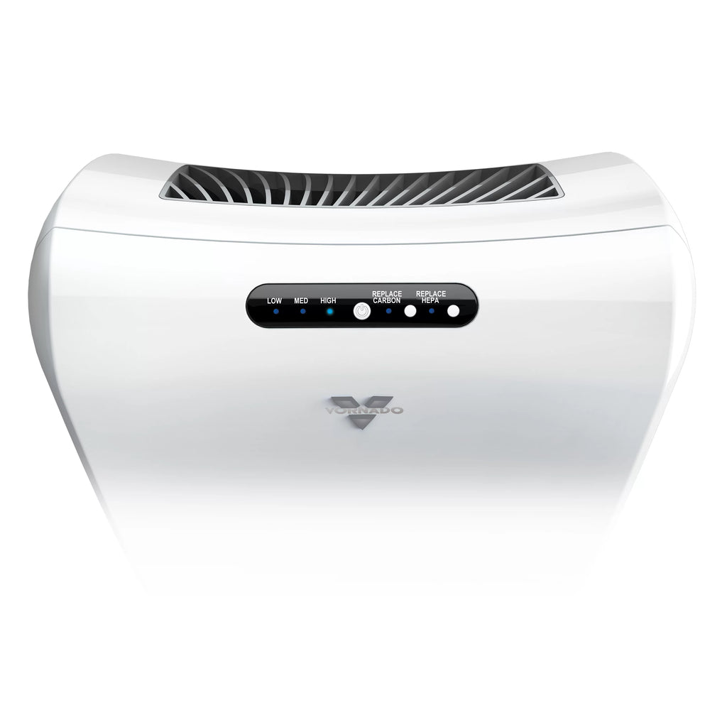 White Whole Room Air Purifier with True HEPA Filtration N612509