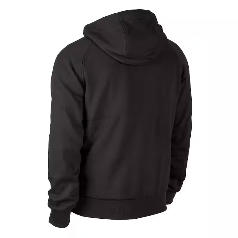 Men's Black Heated Jacket Hoodie E964