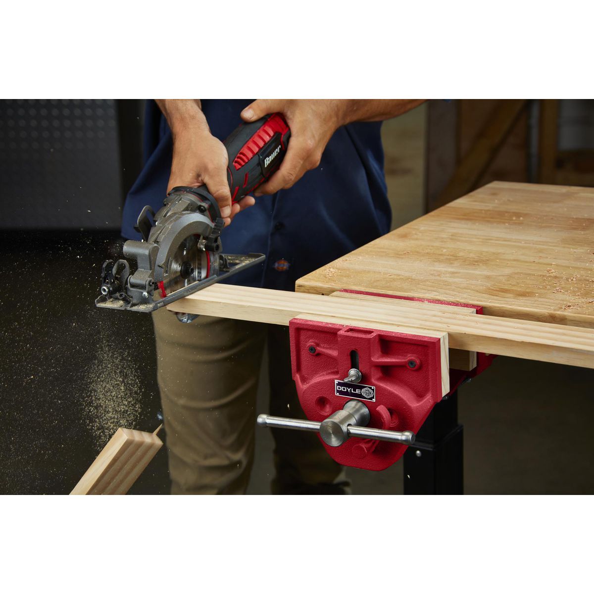 7 in. Carpenters Vise J436488