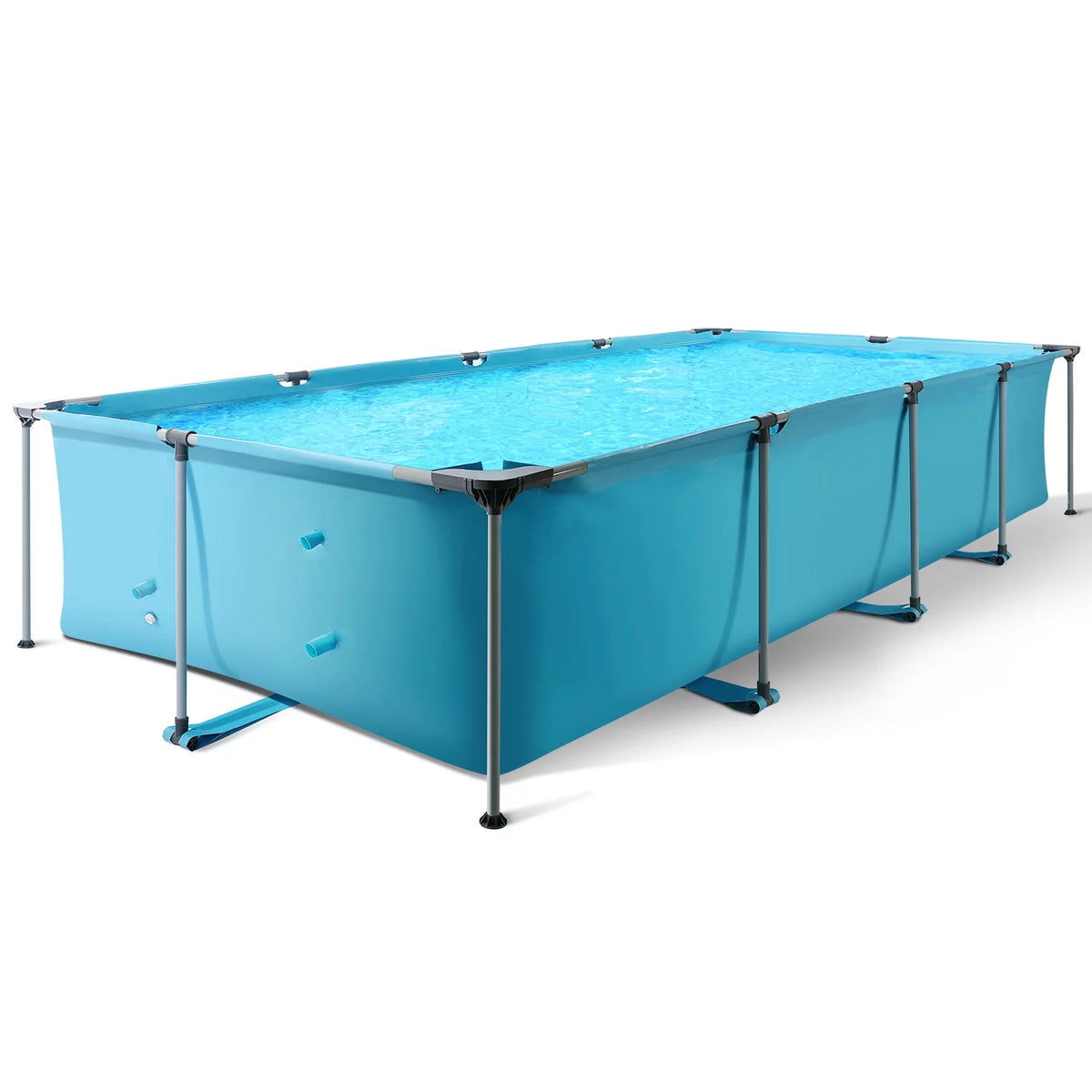 10 ft Above Ground Rectangular Frame Swimming Pool Z1312
