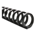 Black 5/16" 45 Sheet Binding Spines 100/Box E8904