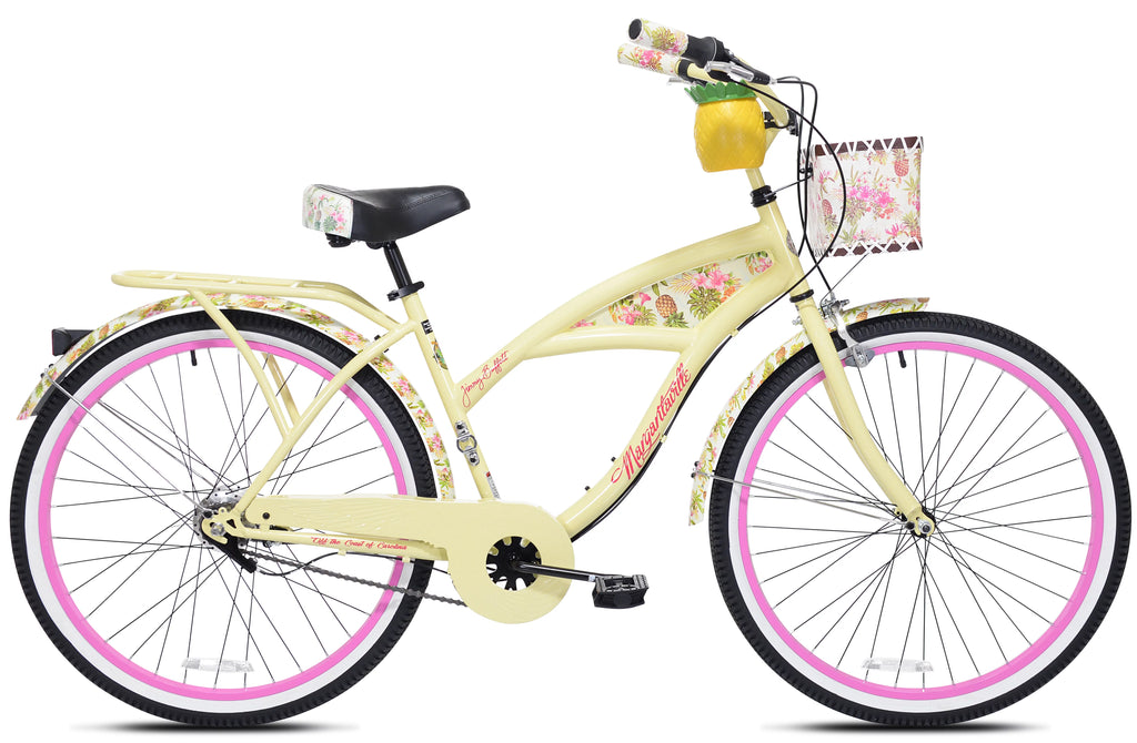 26 Inch 3-Speed Yellow Cruiser Bike I730