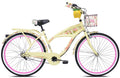 26 Inch 3-Speed Yellow Cruiser Bike I730