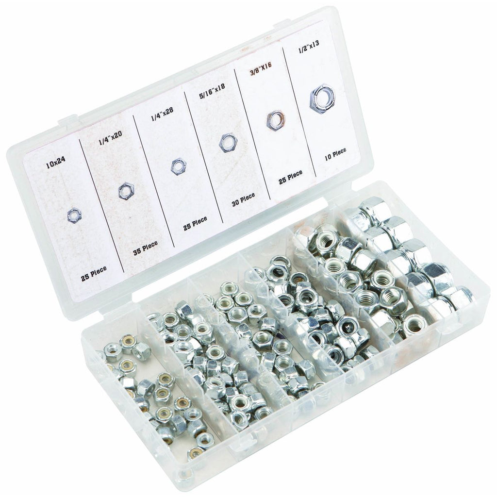 Nylon Locknut Set, 150 Piece X468294