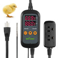 Digital 2-Stage Outlet Thermostat Controller Plug J795