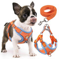 Adjustable Padded Reflective Dog Harness with 2 Leash Clips G516