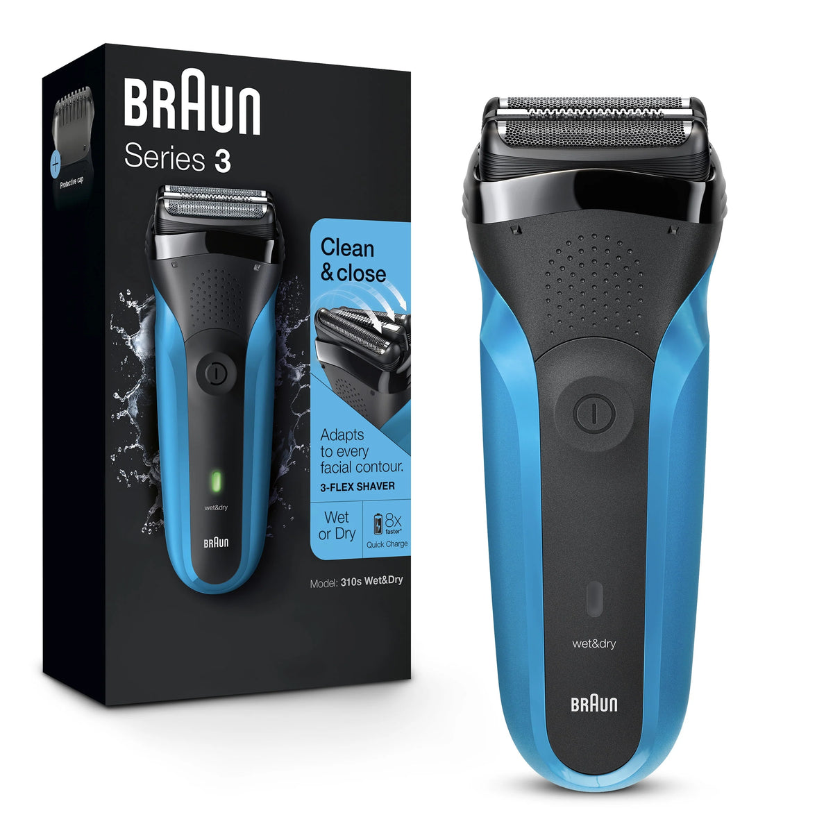 Rechargeable Wet Dry Electric Shaver A77786