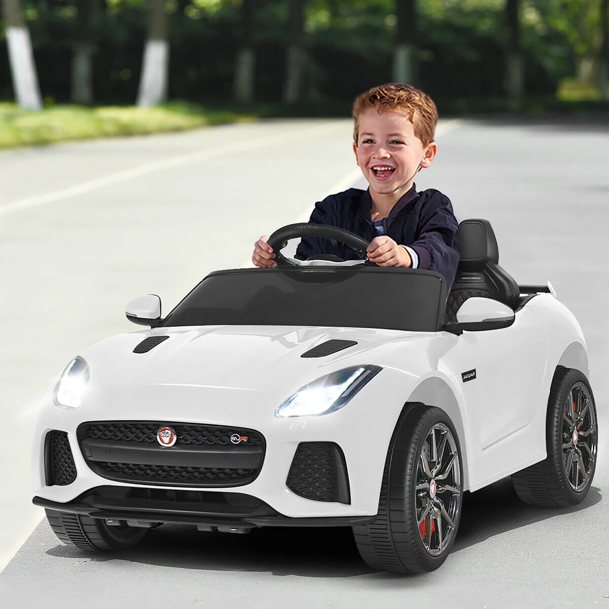 12V Licensed Kids Ride On Car with MP3 Black F71416