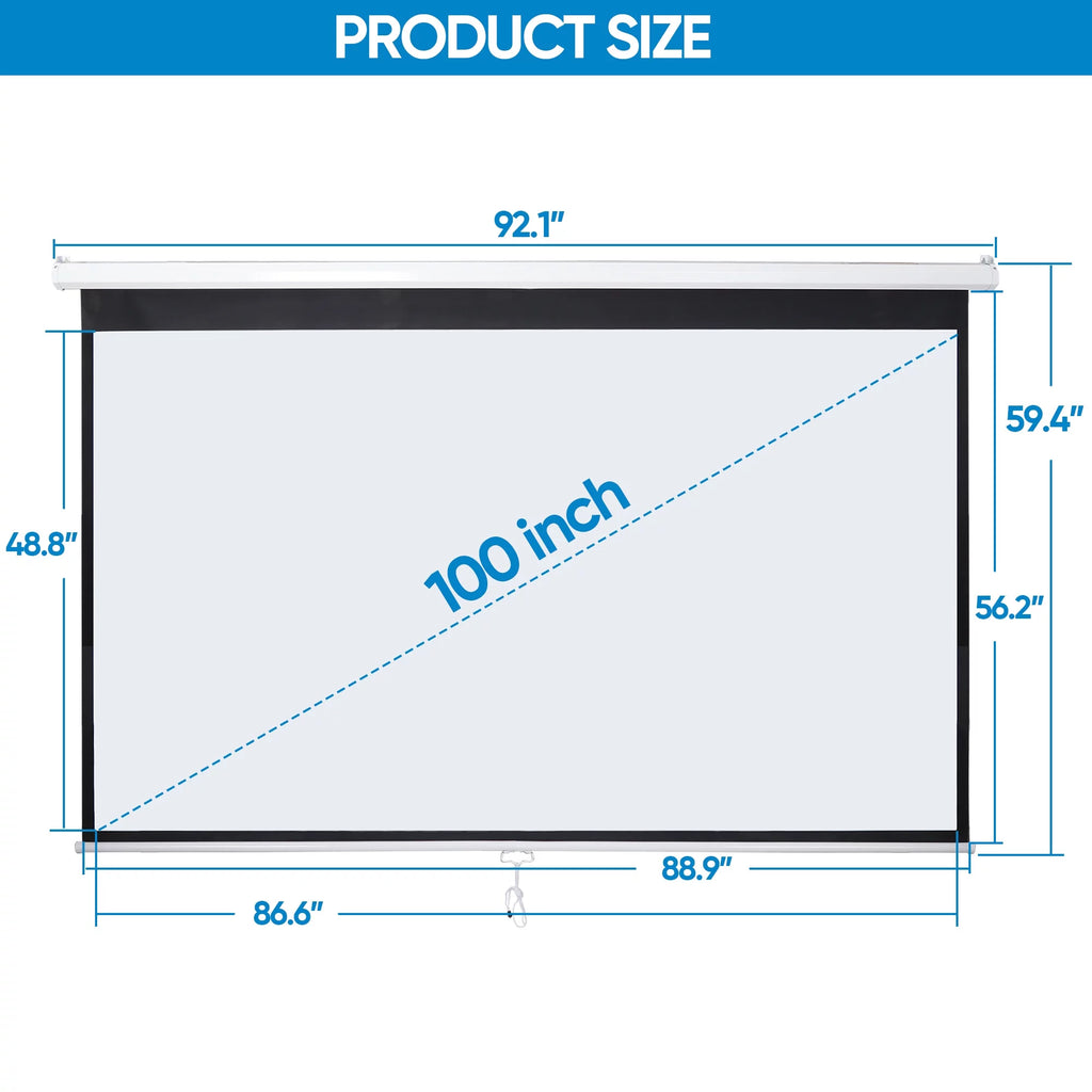 100in 16:9 Projection Screen I793