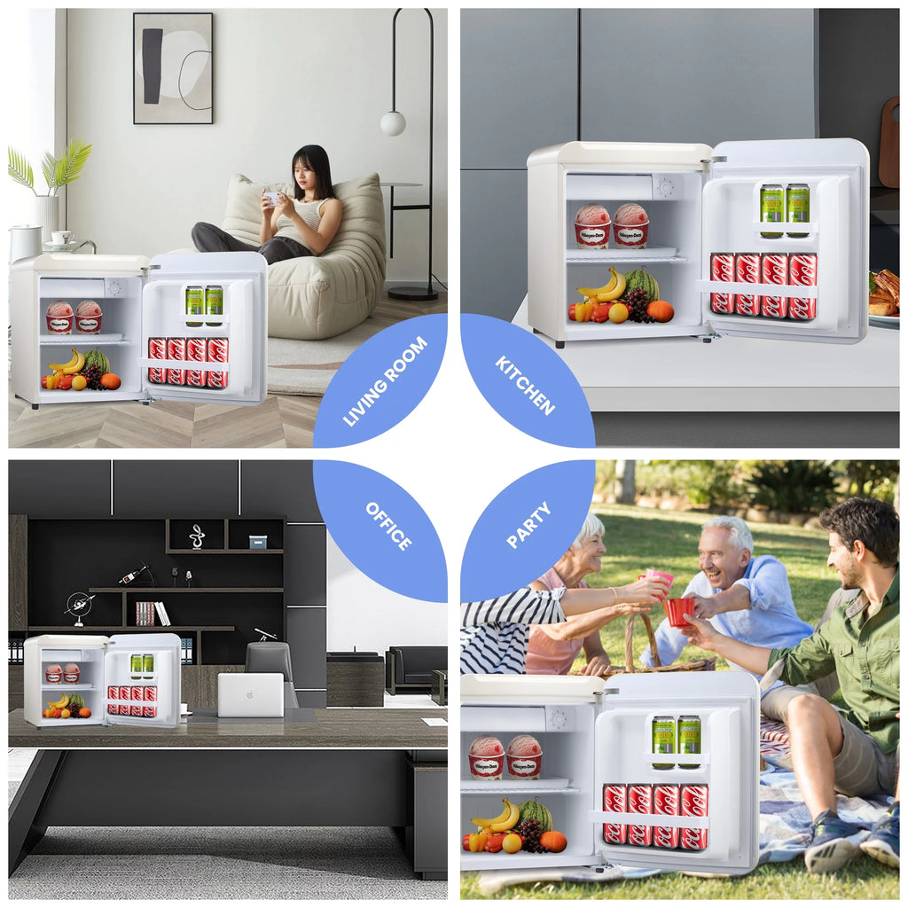 1.1 Cu.ft Compact Upright Freezer with Reversible Single Door S911