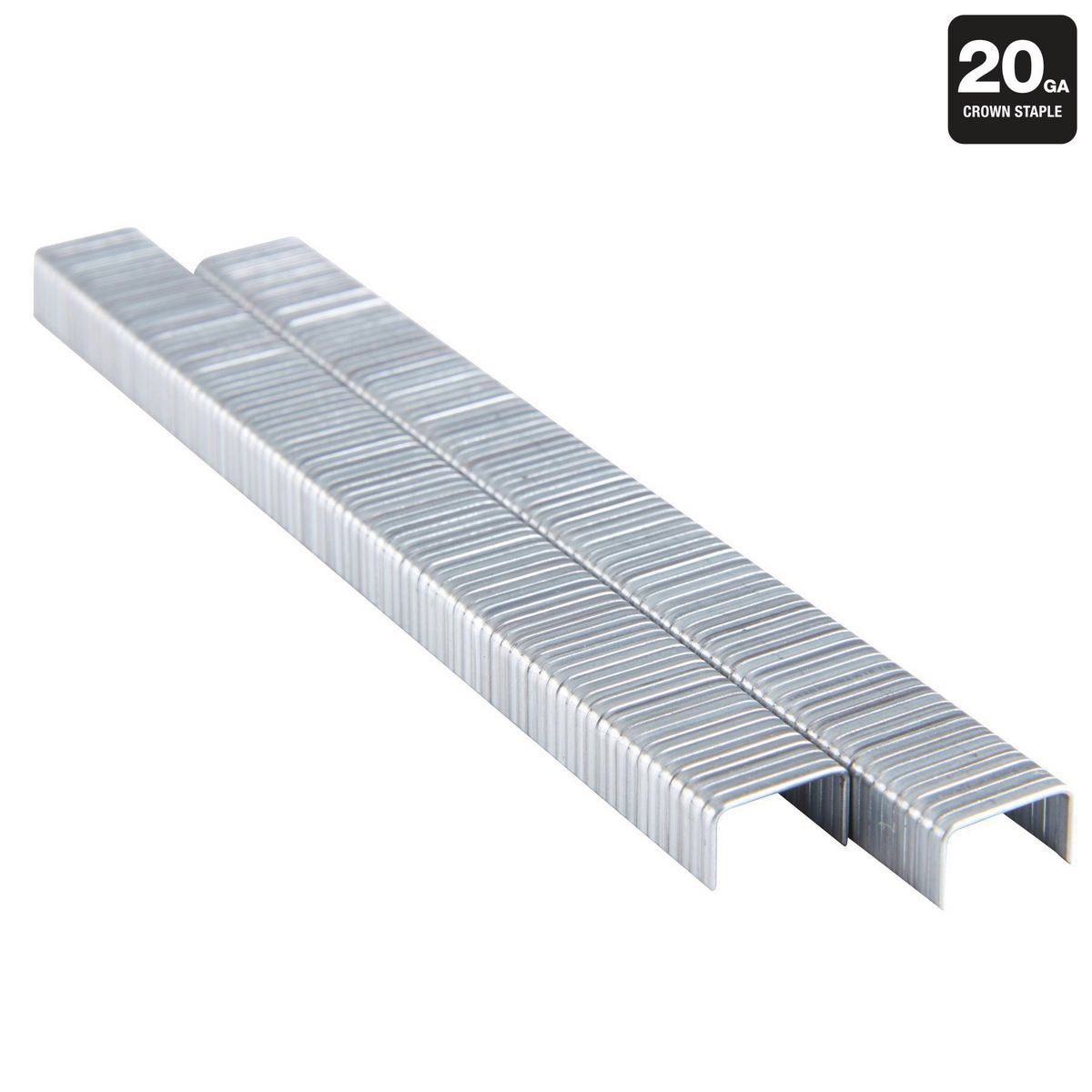1/4 in. x 7/16 in. 20 GA Galvanized Staples, 5040 Piece F8097