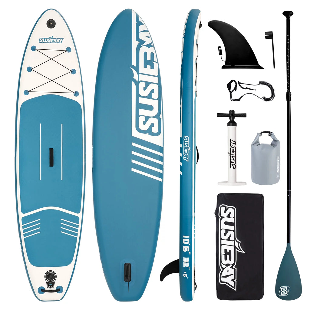 Inflatable Stand Up Paddle Board with Non-Slip Deck, Paddle and Pump K2871