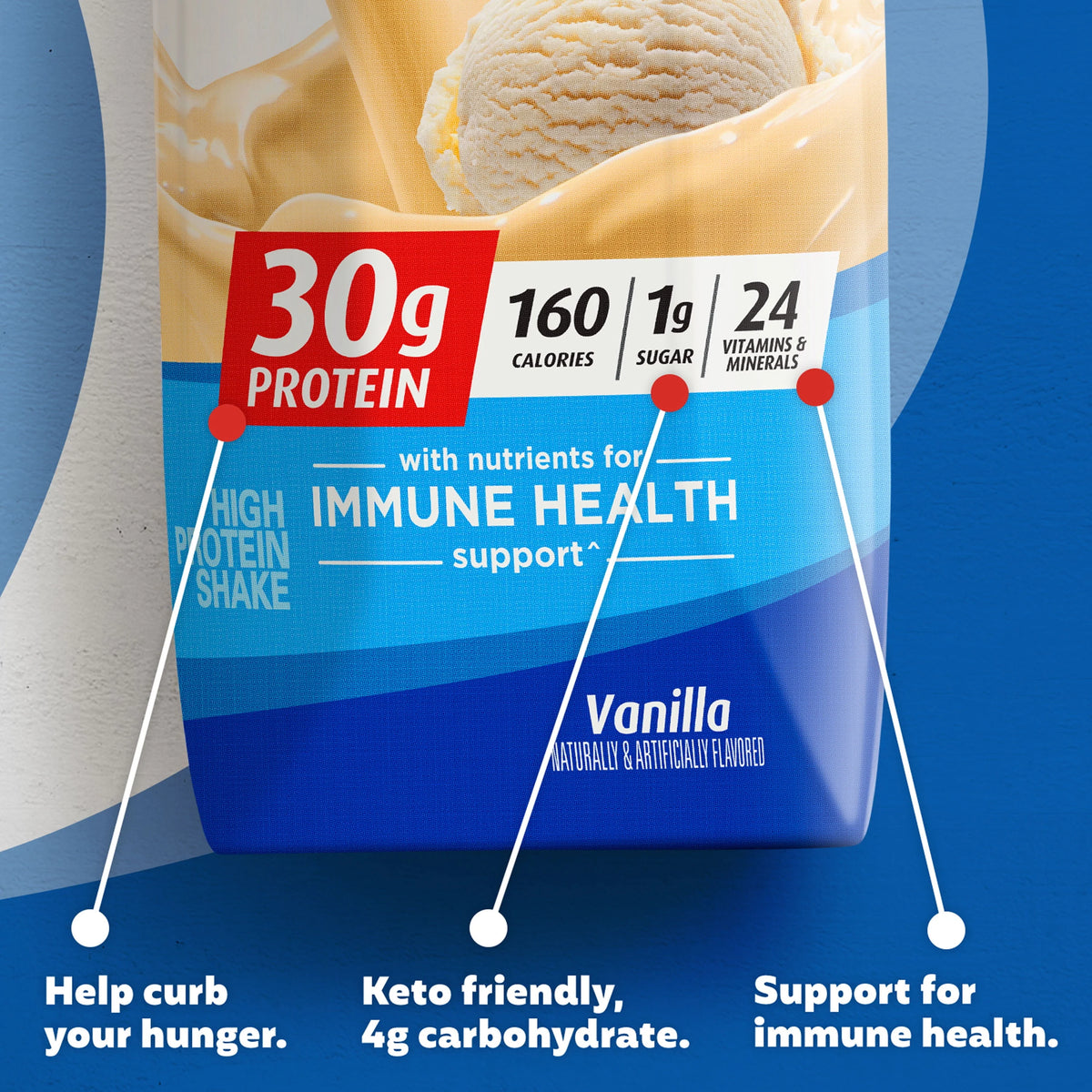 Chocolate Protein Shake 30g 11 fl oz 12 Ct H600654