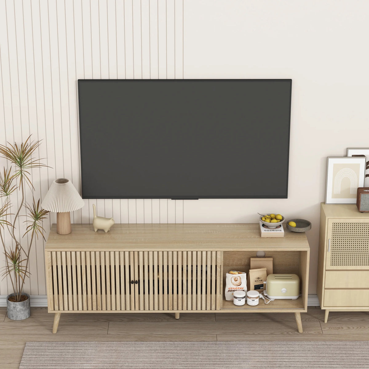 Wood TV Stand up to 70 S6206