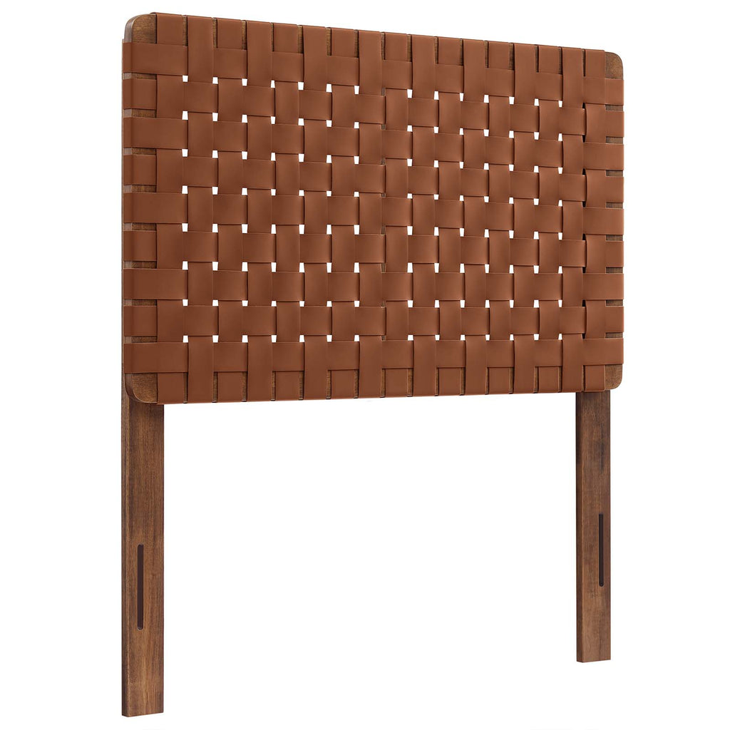Twin Vegan Leather Headboard W8918