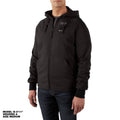 Men's Black Heated Jacket Hoodie E964