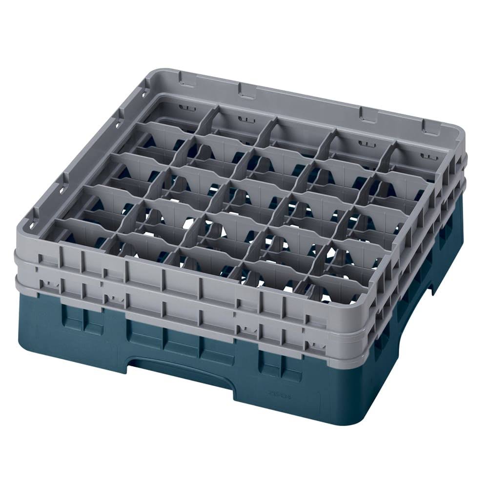 25 Compartment Full Size Glass Rack with 2 Extenders W85721
