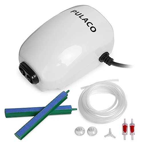 Ultra Quiet Dual Outlet Aquarium Air Pump P33112